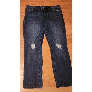Kut From The Kloth Women's Size 12 Ripped Slim Blue Jeans